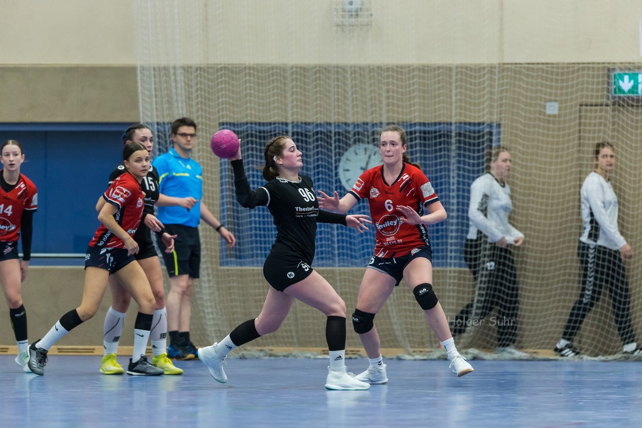Bild 214 - B-Juniorinnen SG HH Nord - SV Henstedt Ulzburg : Ergebnis: 23:22